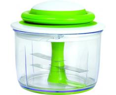 Cross 27457 Hachoir Manuel VeggiChop Vert/Blanc, Acier Inoxydable, 11,5 x 11,5 x 11,3 cm