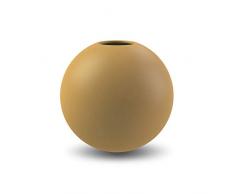 Cooee Design Vase, Céramique, Ocre, à : 8, H: 7 CM