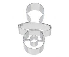 KAISER Emporte-pièces Bonjour bébé Sucette, en Acier Inoxydable