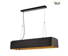 SLV AVENTO 110 PD Suspension dintérieur en aluminium Noir/doré 3000 K 28 W