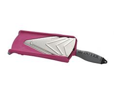 De Buyer Kobra Axis Mandoline, Plastique, Rose, 36.5 x 12.2 x 8 cm