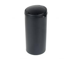Beldray BW07022SSGP Poubelle Ronde Ã capteur, Noir, 40L