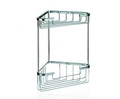 Kela 21919 étagère dangle murale pour salle de bain, laiton brillant chromé, Brass