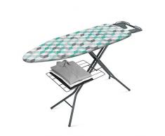 Metaltex Table à Repasser en métal Multicolore Cube Antares Multicolore