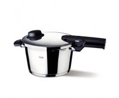 Fissler Vitavit Comfort / Autocuiseur En Acier Inoxydable (6 Litres, Ã 22 Cm), 2 Niveaux de Cuisson, Empilable, AdaptÃ© Ã LInduction