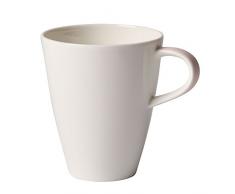 Villeroy & Boch CaffÃ¨ Club Uni Pearl Tasse Ã cafÃ©, 350 ml, Porcelaine Premium, Blanc/Rose
