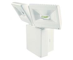 Theben 1020773 102FL Spot double LED pour intÃ©rieur/extÃ©rieur Blanc 16 W