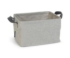 Brabantia 105685 Panier Ã Linge Pliable, Grey, Autre, Gris, 30 x 20 x 10 cm