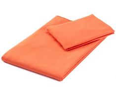 AmazonBasics Set de serviettes de sport/voyage en microfibre comprenant 1 serviette de bain et 1 serviette essuie-mains