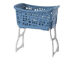 Bama - Stand Up - Panier Ã Linge avec Pieds - 60,5Â x 40Â x 68,5Â cm - Couleurs Assorties