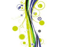 Indigos 4051719806472 Sticker Mural, Bunt, 96 x 66 cm