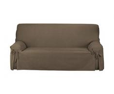 Martina Home Housse de canapé à nœuds 4 PLAZAS Cuir