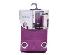 douceur dintÃ©rieur rideau a oeillets 140x240 cm occultant mezzo prune