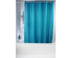 Wenko 22188100 Comfort Flex Rideau de Douche Polyester PÃ©trole 22,8 x 2,8 x 37,5 cm