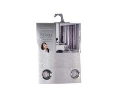 douceur dintÃ©rieur rideau a oeillets 140x280 cm polyester arc en ciel beige