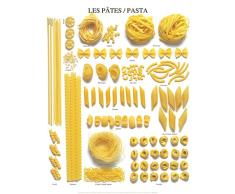 Affiche 40x50 cm Les pÃ¢tes / Pasta / Teigwaren Atelier Nouvelles Images