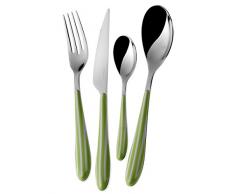 Casa Bugatti ZBMU-013F50 ZEBRA Verte Ensemble de couverts, 24 piÃ¨ces