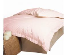Belledorm Housse de couette 100 % coton Ã©gyptien 400 fils/cmÂ² 1 personne Rose