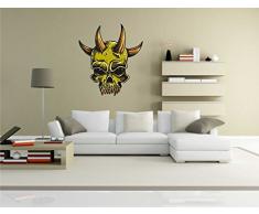 pinkelephant Autocollant Mural TÃªte de Mort 062Â âÂ DÃ©goÃ»tantes TÃªte de MortÂ âÂ Sticker Mural 70Â x 79Â cm