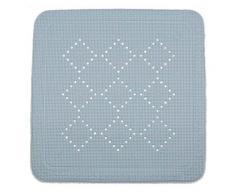 Spirella 10.13388 Alaska Tapis de bain Gris clair 55 x 55 cm