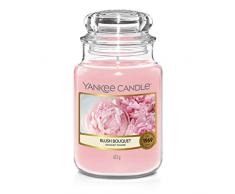 Yankee Candle Blush Bouquet Bouquet Bouquet Bougies Rose 623 g