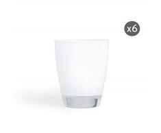 Excelsa Happy Color Lot de 6 verres Ã eau, verre