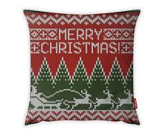 Bonamaison Housse de Coussin Multicolore 45 x 45 cm