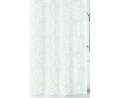Kleine Wolke Textilgesellschaft Spitze, Rideau de Douche, 180x200 cm, Blanc, Plastique, 200x180x2 cm