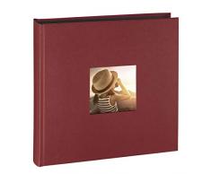 Hama Album Photo Fine Art (format 30 x 30 cm, 100 pages noires, sans spirale) Bordeaux