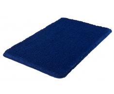 Meusch Badteppich Super Soft / 60 x 90 cm/Farbe Dunkelblau Tapis de Bain Polyester, Bleu foncé, 60x90x3 cm