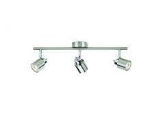 Philips meranti Lampe avec spots, sans ampoule, nickel 3 x 35 W noir