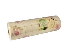 Papstar, Chemin de Table, Aspect Tissu, PV-GS80Â Tissue Mix Royal Collection 24Â m x 40Â cm Bordeaux Berry Rose sur Rouleau, 84984