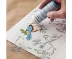 Plaid Enterprises Inc. Martha Stewart tracé Peinte Fleurs Plus Feuilles étirable