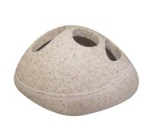 Ridder 22190209 Verre à brosses à dents Little Rock Sable