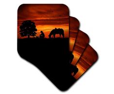 3dRose CST_173217_2 Dessous de Verre, Mutli-Colour, set-of-8-Soft