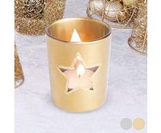 Stella 145595 Bougeoir de NoÃ«l ArgentÃ©