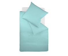 fleuresse G 009 100 6058 Housse de couette 155x220 cm + taie doreiller 80x80 cm avec fermeture-Ã©clair Satin maco