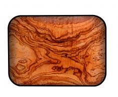 Zak designs 1502-100 Plat eau Plastique olivier/Noir 40 x 30 cm