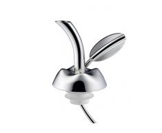 Alessi Msa32/tap Fior Dolio Bouchon Verseur Pour Bouteille Dhuile en Acier Inoxydable 18/10 Brillant et Résine Thermoplastique