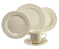 Creatable, 19432, Jasmin, Service de Table 30 piÃ©ces, Porcelaine, Multicolore, 40 x 32,5 x 32,5 cm