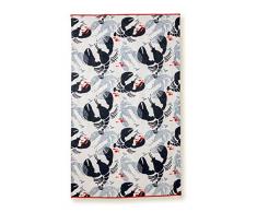 Catimini Drap de Bain 90x150 cm CrÃ©ative cÃ´tier, Blanc/Bleu