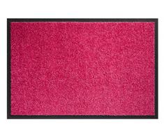 Paillasson Twister Anti-Poussière pour lIntérieur en Polyamide Fuchsia, 80X120 Cm