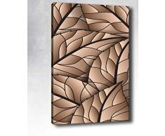 Bonamaison Peinture sur toile, multicolore, 50 x 70 cm - Conçu et fabriqué en Turquie