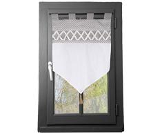 Lovely Casa Gris Nelia Brise BISE 60X90 CM, Coton