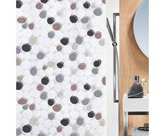 Spirella 10.14429 Rideau de Douche Dido Grey-Brown Peva 180 x 200 cm