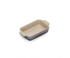 Le Creuset, Plat Rectangulaire en CÃ©ramique, 18 x 13 cm, Pour 2 Portions, Gris