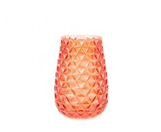 pt, Living PT2980OR Vases, Verre, Orange, D 13 cm