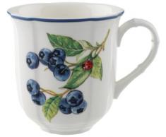 VilleroyÂ &Â Boch - 10-1115-9651 - Cottage Mug A CafÃ© avec DÃ©cor Fruits, Tasse A CafÃ© en Porcelaine Premium Style Rural, Compatible Lave-Vaisselle, 300Â ml