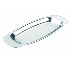 IBILI 722017 Ravier, Acier Inoxydable, Argent, 27 x 20 x 14 cm