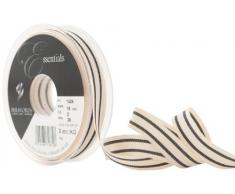 Berisfords Ruban Torchon 15 mm, Noir